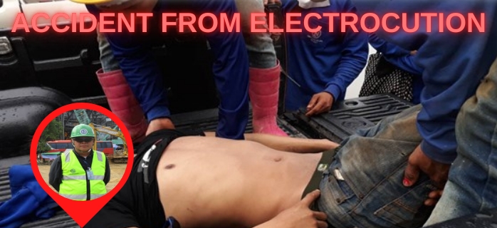 Accident from Electrocution