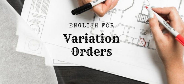 English for Variation Orders | CNT E-Learning - ศูนย์การเรียนรู้ออนไลน์ ...