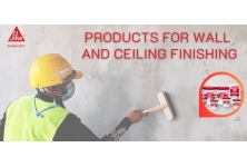 Products for Wall and Ceiling Finishing