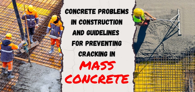 Concrete Problems in Construction and Guidelines for Preventing Cracking in Mass Concrete